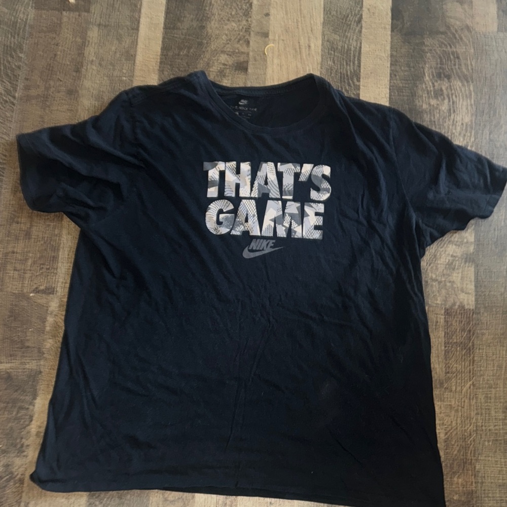 Men's Nike "That's Game" Athletic Dept. Black T-Shirt - Size XXL